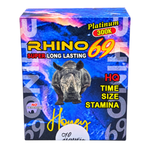 Rhino 69 Platinum 300K Honey